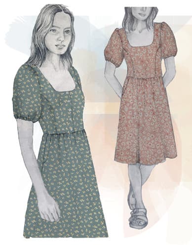 The Goldenrod Dress